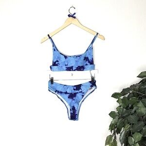 SheIn Tie Dye Bikini Swim Suit
